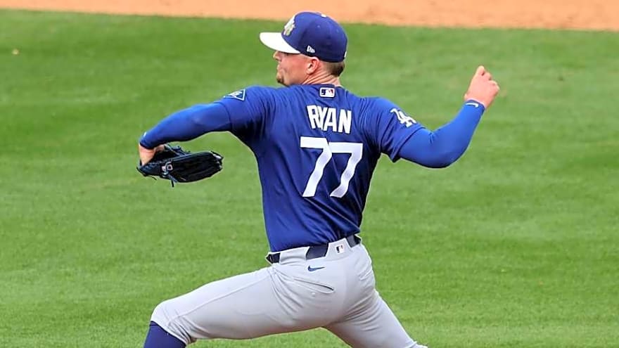 Why River Ryan Hasn't Started a Game in Spring Training Yet