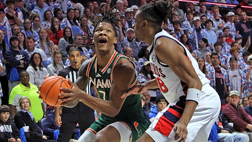Ole Miss Leaves A Lane for Miami&#39;s First Road Win Since January 2024 in ACC/SEC Challenge