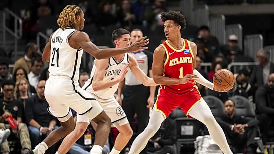 Hawks Announce The Final Playing Status For Jalen Johnson in tonight's game vs Washington