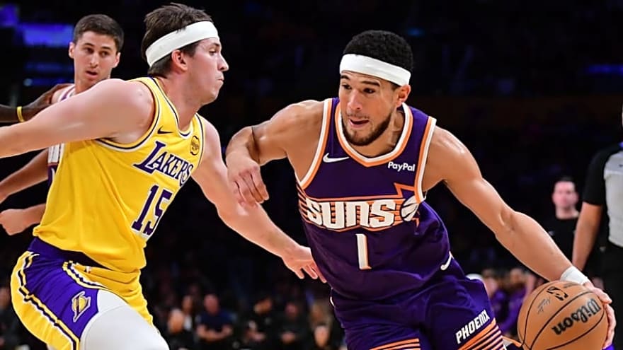 Devin Booker Ruled Out of Suns vs Lakers