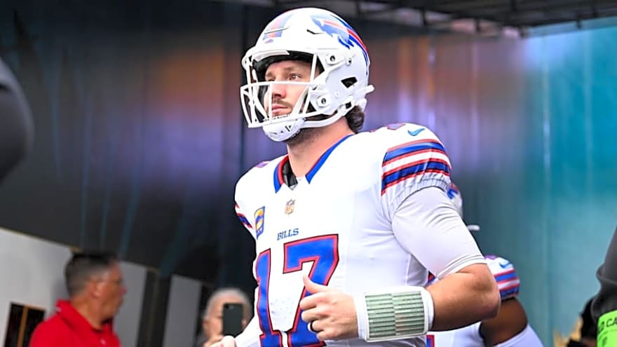 Josh Allen hints at Bills' next offensive coordinator speculation