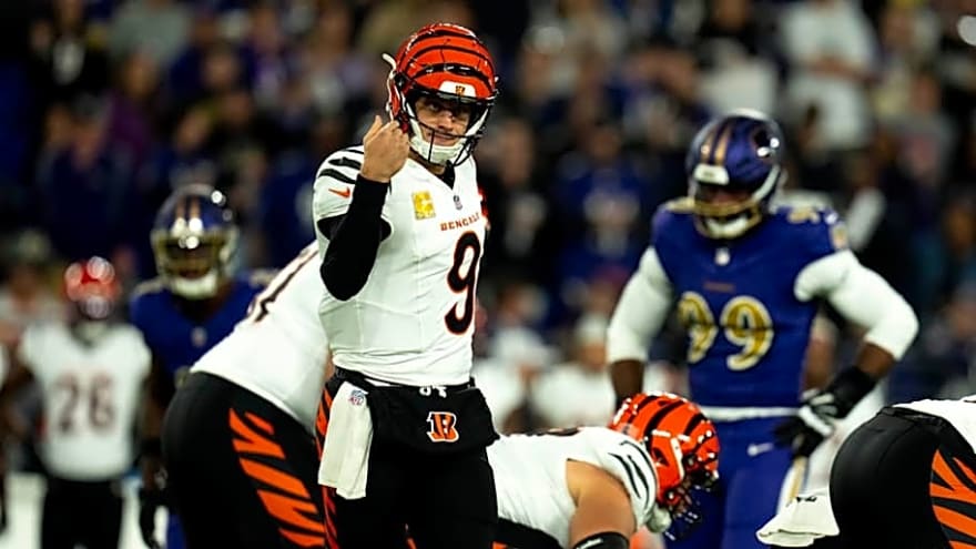 Bengals Make Flurry of Roster Moves, Activate Joe Burrow Ahead of Primetime Showdown vs Ravens