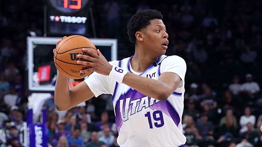 Utah Jazz's Ace Bailey Continues to Rise Up NBA Rookie Ladder