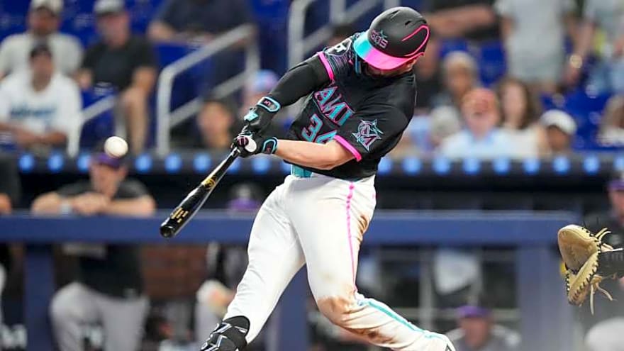 Marlins Revolving Door at First Base Working After Christopher Morel’s Injury