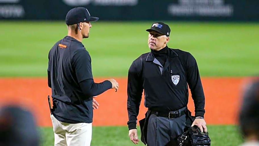 #6 Oregon State Baseball Falls 7-3 To #19 Oregon in Corvallis