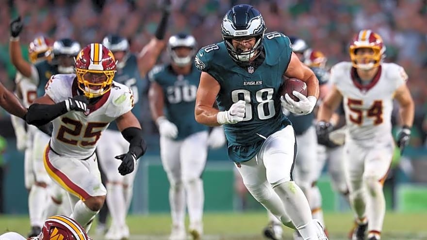 12 Winners, 7 Losers From Eagles'  Exhilarating Week 1 Win Over Commanders