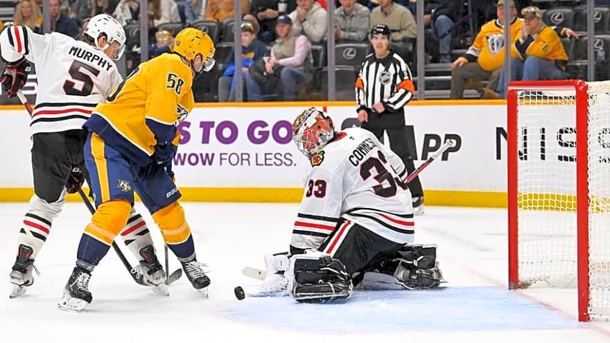 Blackhawks preseason storylines revisited: Goaltending battles that weren't