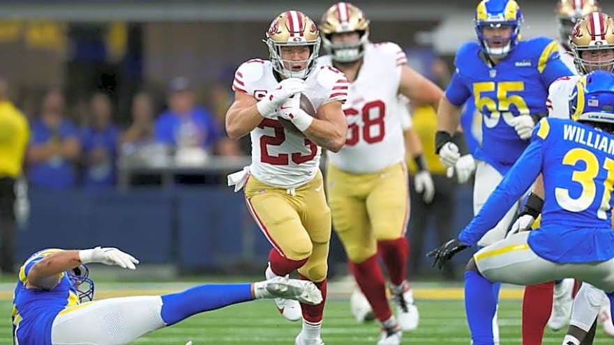49ers&#39; Christian McCaffrey is Primed to Make History Against the Rams