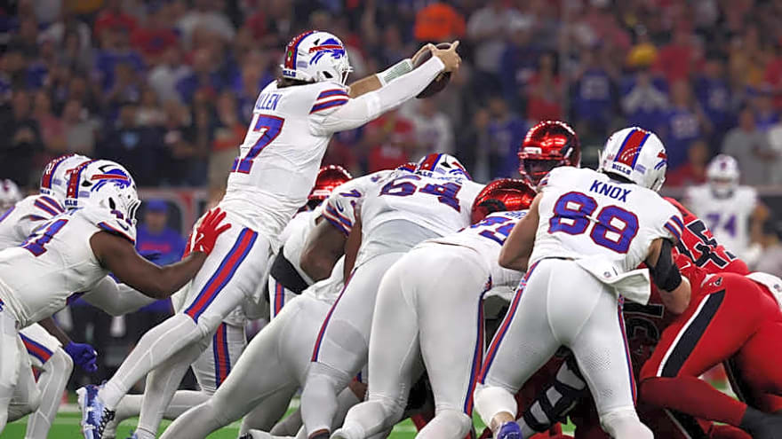 3 Bills&#39; offensive stars leave field with injuries early vs. Texans