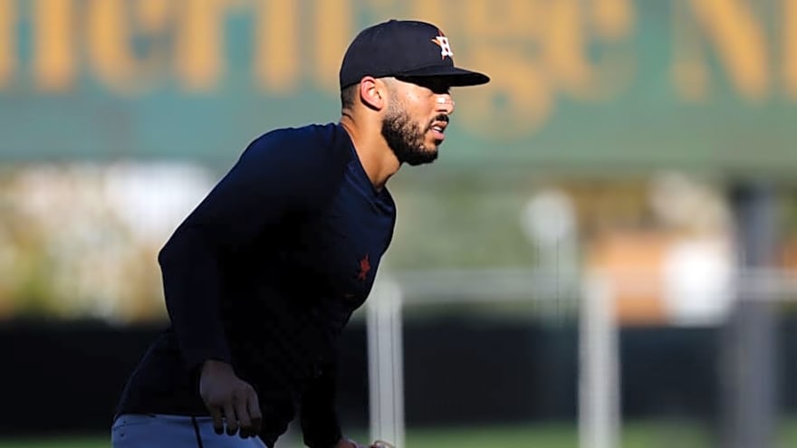 Astros Star Carlos Correa Determined to Earn Gold Glove at Third Base