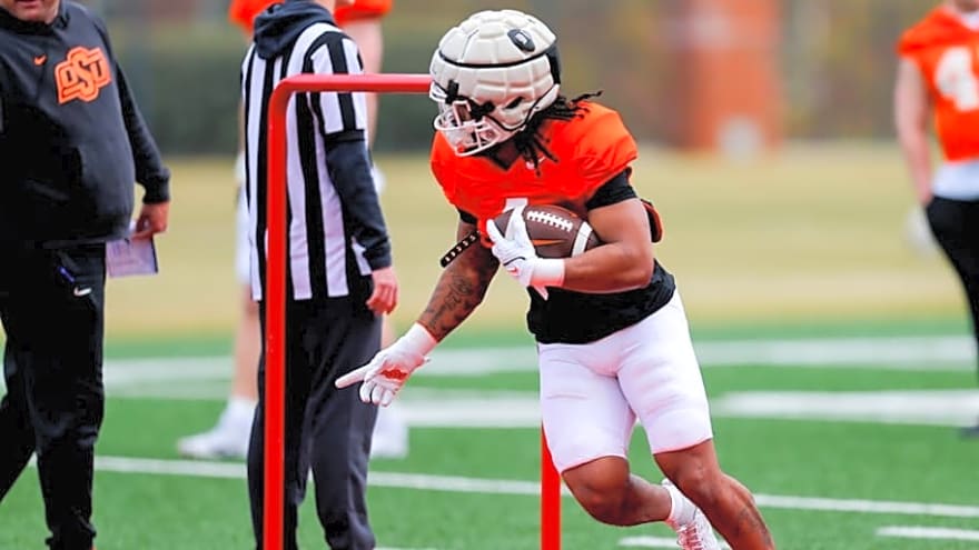 Former Oklahoma State Running Back Enters Transfer Portal Again