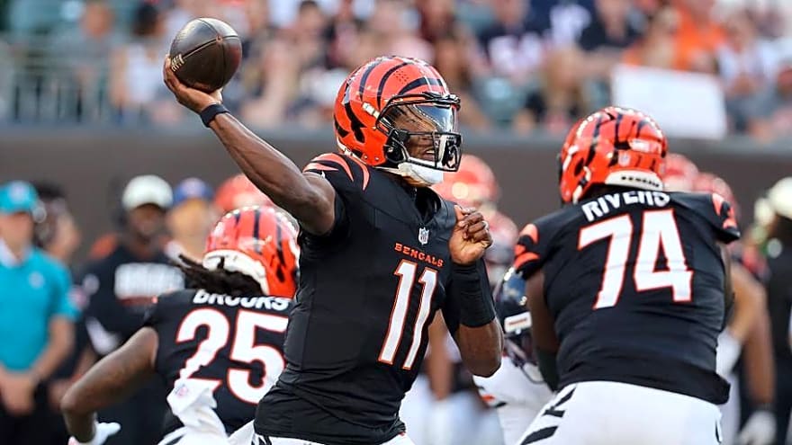 Old Meets Young as 40-Year-Old QB Josh Johnson Connects with Youngsters Dohnte Meyers, Colbie Young in Bengals Win