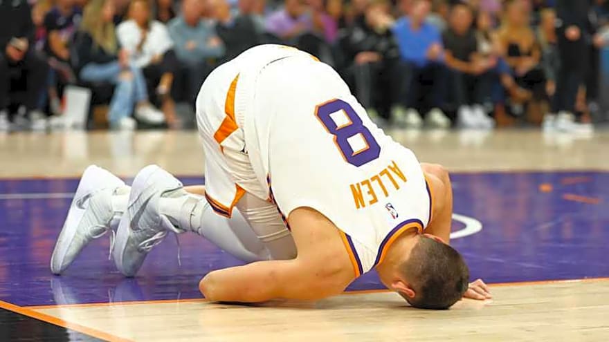 Concern Grows After Suns Confirm Grayson Allen Knee Injury