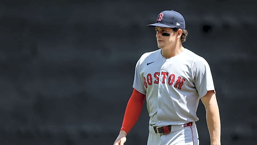 Roman Anthony's Defense Becoming Red Flag Amid Red Sox's Rough Start
