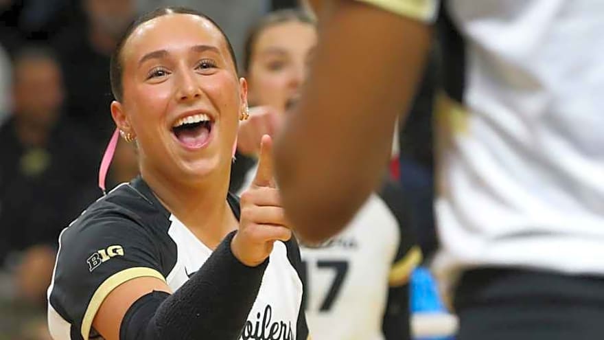 AVCA College Volleyball Rankings (Sept. 15) — Purdue Knocking on Door of Top 10