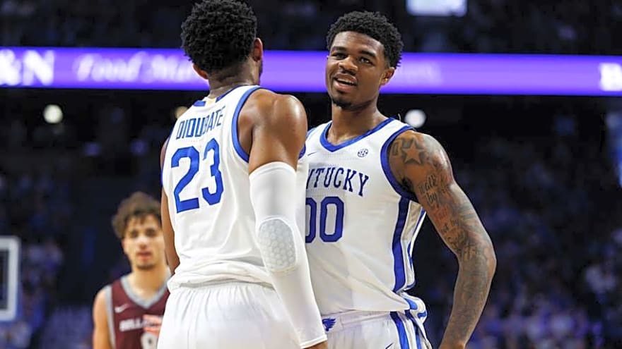 Kentucky leans on the offense big in 99-85 win against Bellarmine before SEC play
