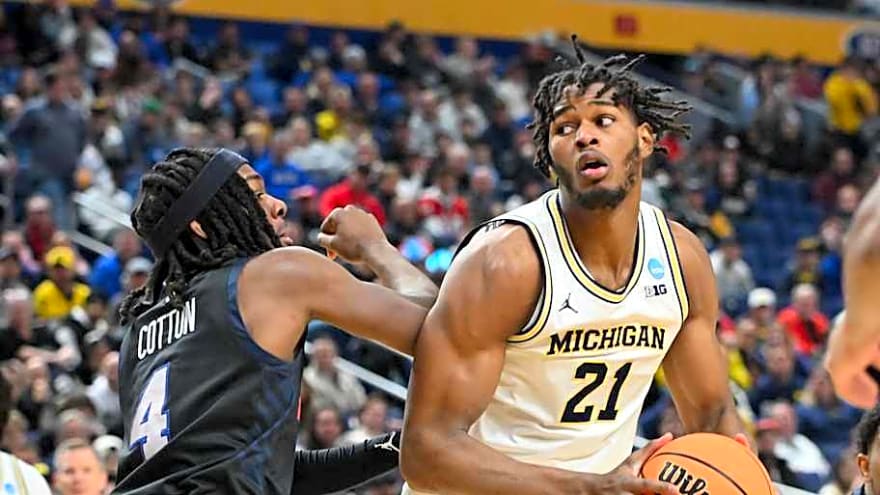 Michigan F Morez Johnson Jr. in Rare Company After Stellar Performance Against Howard
