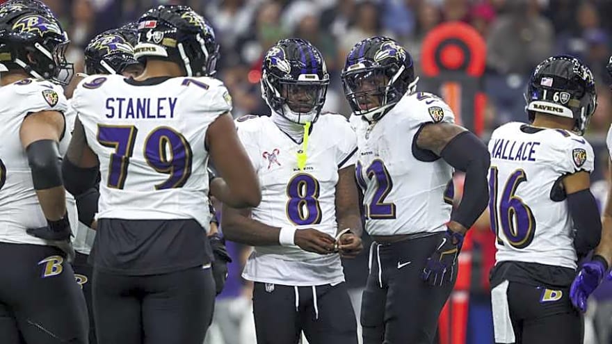 Ravens Earn Middling Distinction in OL Ranking
