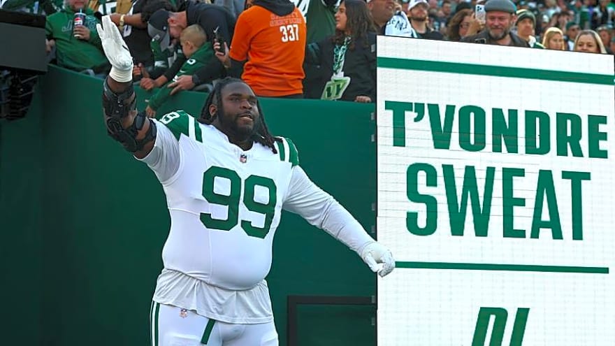 Latest Jets Signing Suggest Bad News for T'Vondre Sweat Injury Concerns