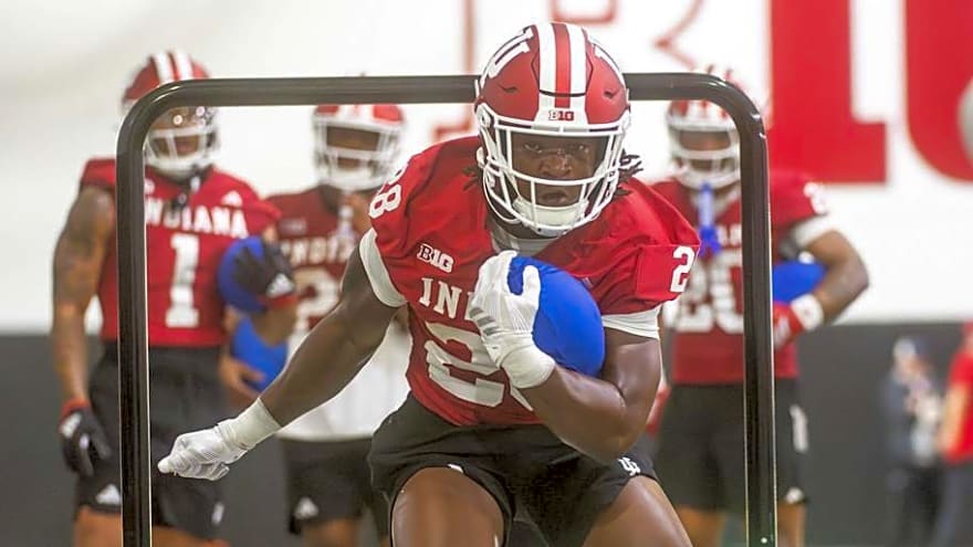 Indiana Football Players Pushing for Bigger Offensive Roles This Spring