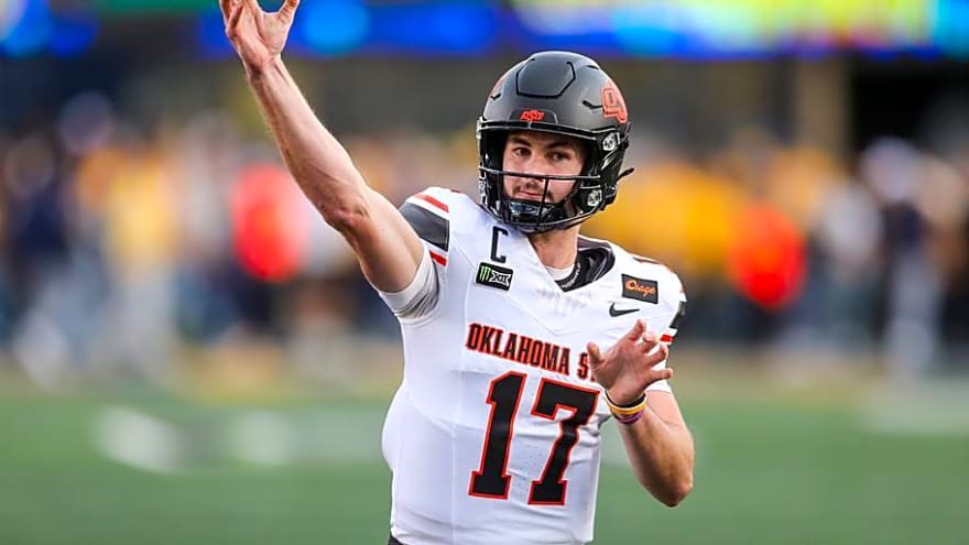 Steelers Top 4 College QB Options at Quarter-Season Mark