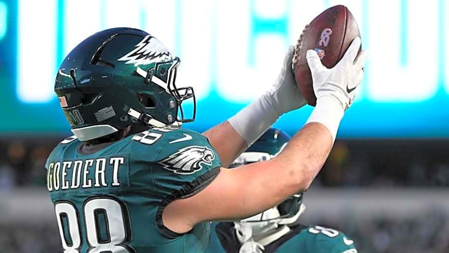 Eagles' Dallas Goedert Went From Trade Chip To NFL History