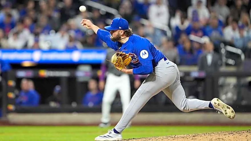 Cubs Star Reliever Has Brutal Showing in Triple-A Rehab Appearance