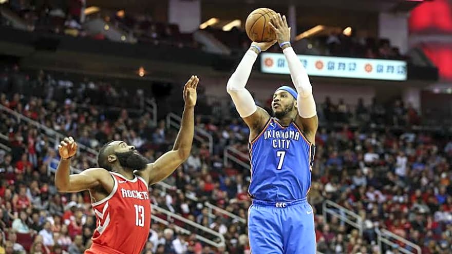 Former OKC Thunder Carmelo Anthony Praises Shai Gilgeous-Alexander&#39;s Mid-Range Game
