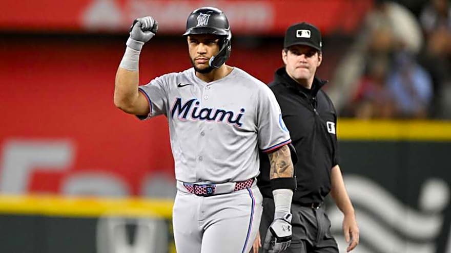 This Marlins Slugger Was Team&#39;s Rookie of the Year After Impressive Debut Season