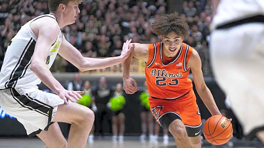 Illinois' Brad Underwood Reveals the Moment He Knew Keaton Wagler Was Special