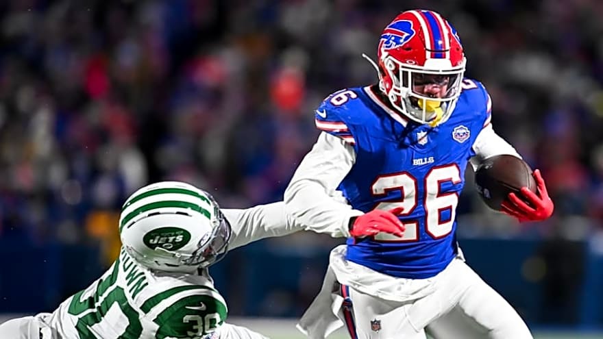 Key Bills' offensive weapon inactive vs. Jaguars, makes way for Frank Gore Jr. debut