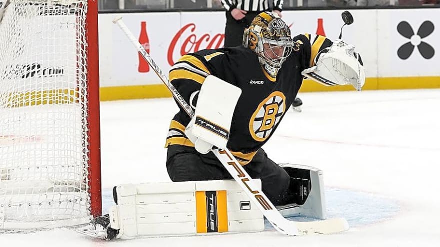 Jeremy Swayman Makes NHL Network's Top 10 Goalies List