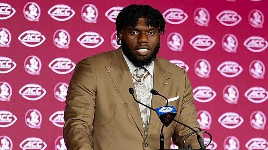FSU football standout breaks the rock to cap off summer workouts