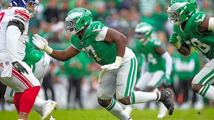 Moro Ojomo is making Eagles fans forget about $104 million near disaster