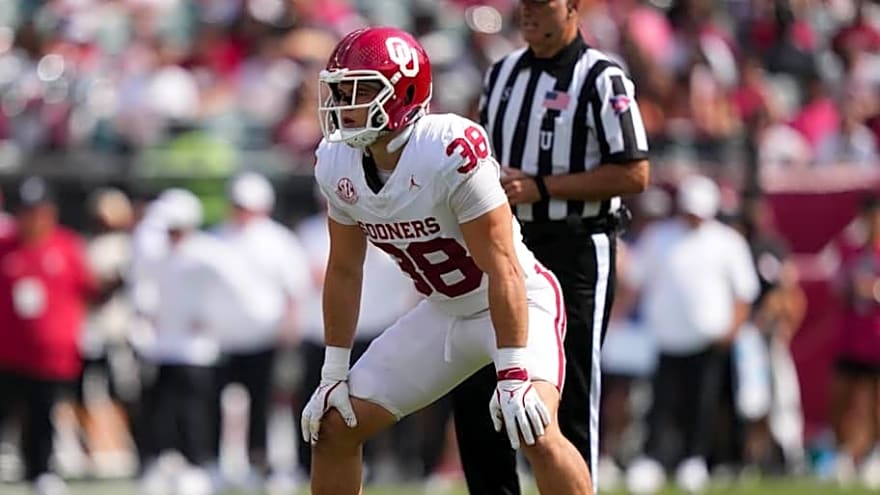 Oklahoma LB Owen Heinecke &#39;Played Out of His Mind&#39; in First Career Start