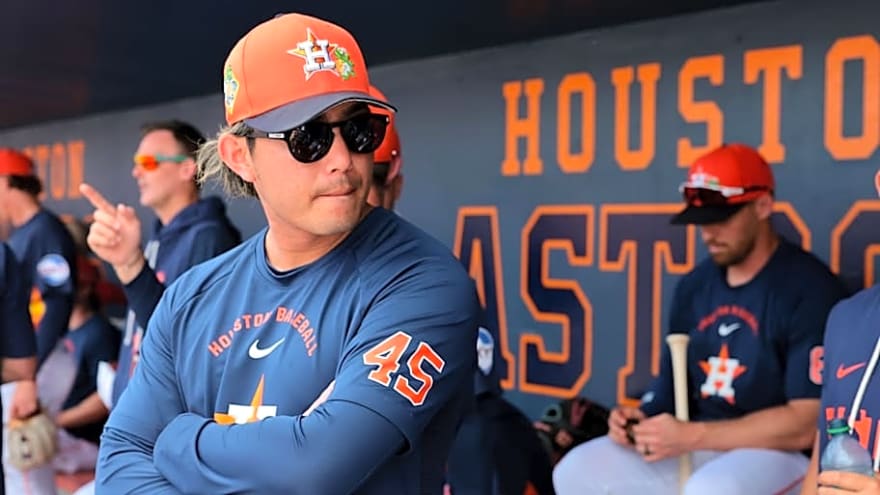 Astros Starter Tatsuya Imai Has Scare on Mound During Spring Training Game