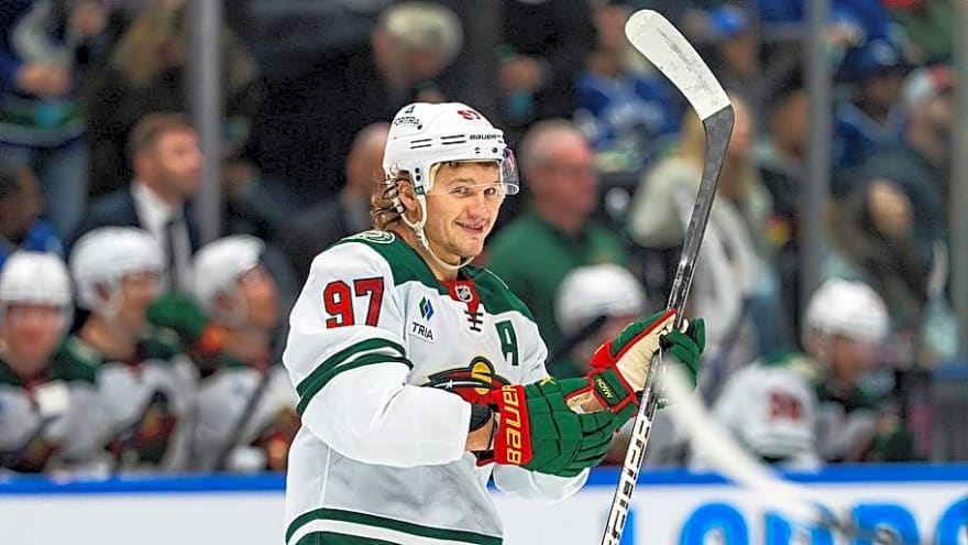 Kirill Kaprizov is turning back the clock and re-entering the Hart Trophy race