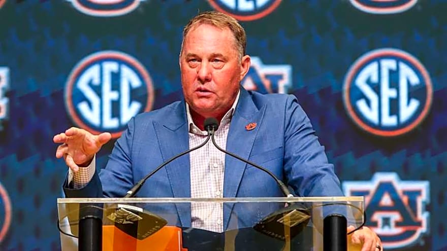 Hugh Freeze, Auburn Talk High Stakes of Baylor Season Opener