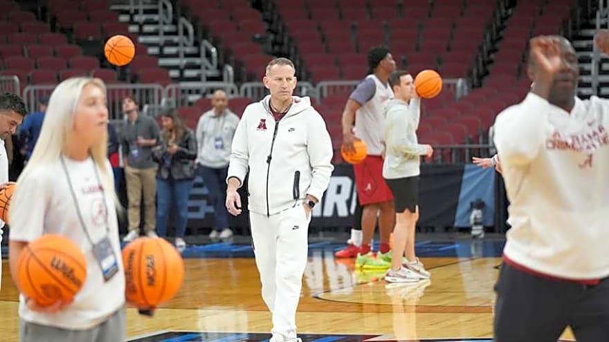 Alabama Players Say Nate Oats Has 'Look in His Eyes' Ahead of Sweet 16