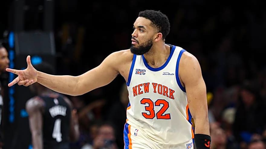 Knicks' Karl-Anthony Towns Reveals Reason Behind Questionable Tag