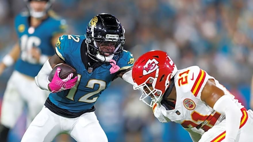 Jaguars&#39; Travis Hunter Talks Seahawks Week, Tyson Campbell