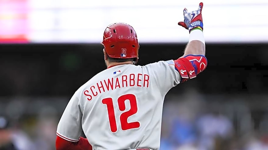 Phillies&#39; Kyle Schwarber Put Current Crop of Power Hitters Into MLB Record Book