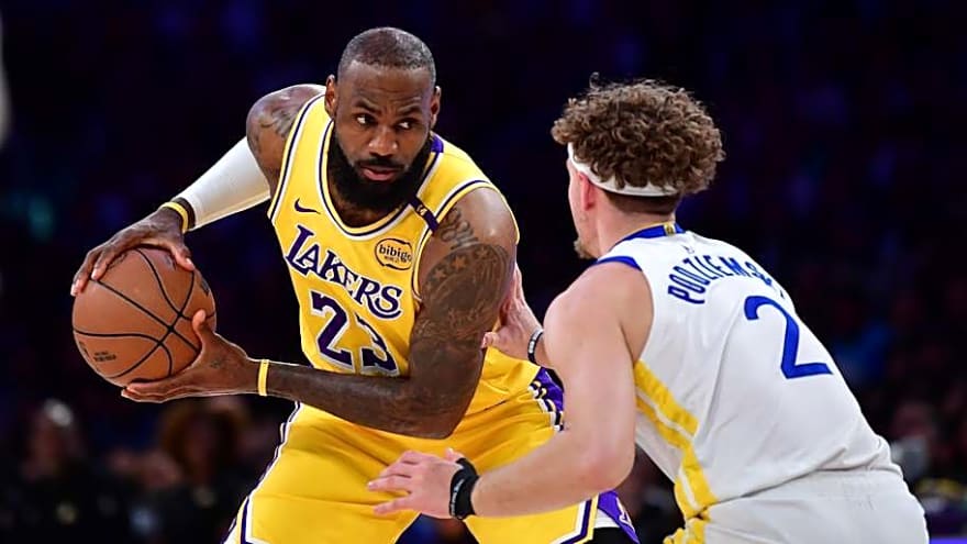 Lakers, Warriors Have Had Multiple Conversations Regarding LeBron James Trade: Report