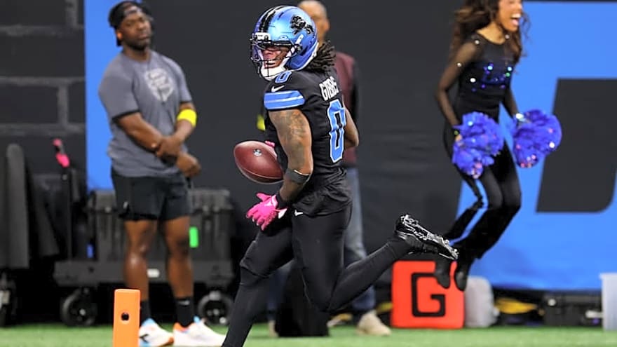 Jahmyr Gibbs is a virtual slam-dunk to surpass Lions&#39; legend and set NFL record