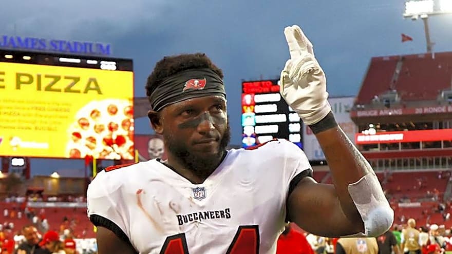 Did Buccaneers’ Bucky Irving and Chris Godwin practice on Thursday?