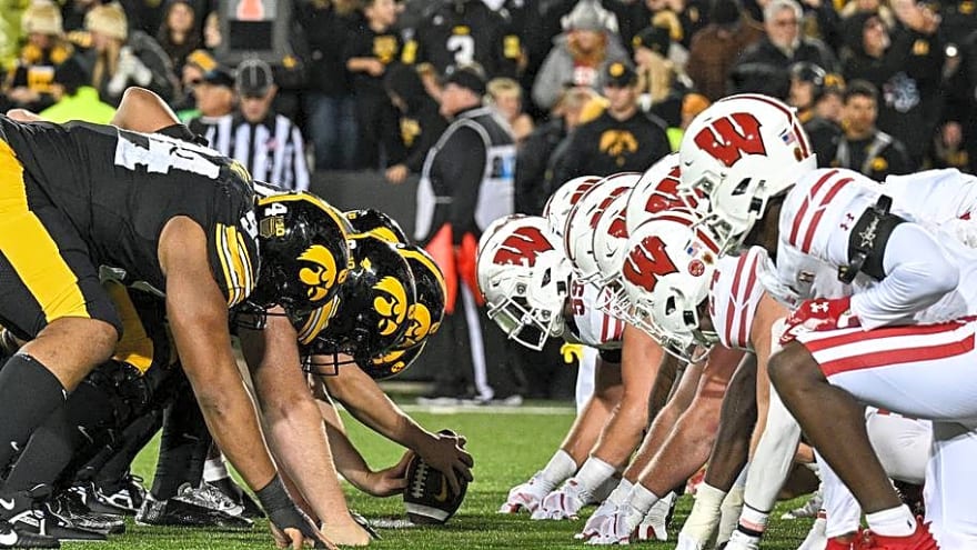 Iowa Football vs. Wisconsin Kickoff Time Returns Rivalry to Classic Slot