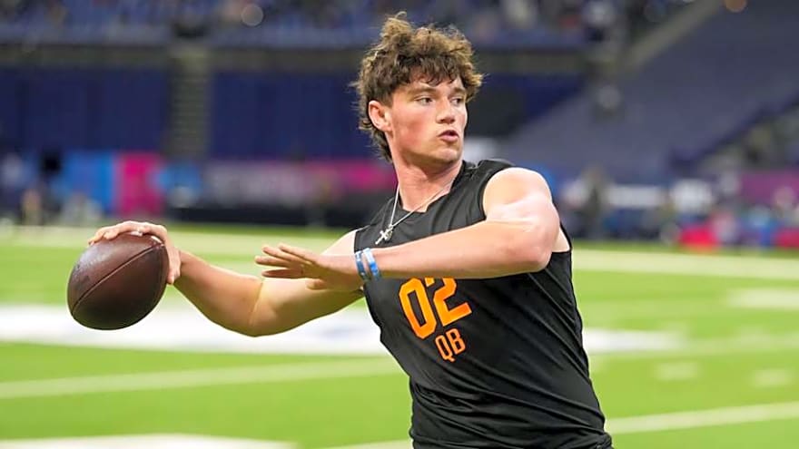 How Penn State's Drew Allar Graded at the NFL Scouting Combine