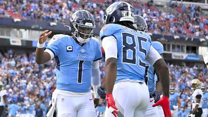 Cam Ward, Titans Crack NFL's Top Plays of Season