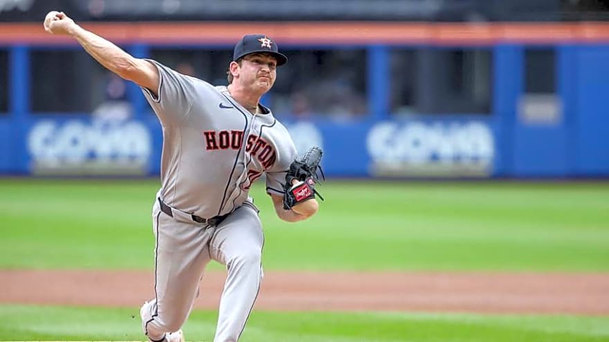 Astros Announce Lineup As They Go For Series Win Against Diamondbacks