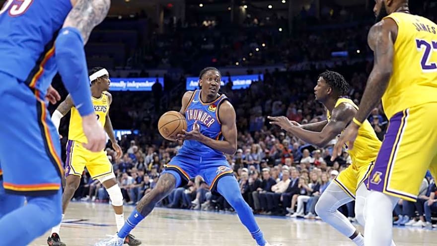 Jalen Williams Returns to OKC Thunder Starting Lineup vs. Lakers